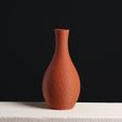 textured-bulb-vase-for-vase-mode-stl-by-slimprint.jpg Textured Vase 3D Model for Vase Mode | Slimprint