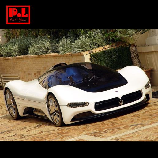 🚗 Maserati Birdcage 75TH Concept (2005)・ STL File for 3D