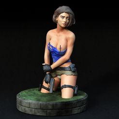 1.jpg Файл STL Джилл Валентайн Резидент Эвил・Модель 3D-принтера для загрузки