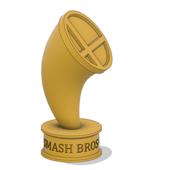smash brosbase.png Archivo STL Trofeo de Super Smash Bros・Modelo imprimible en 3D para descargar
