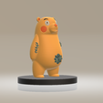 3.png Cheerful Bear 3D Printable Model