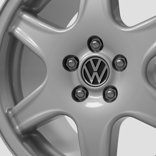 BBS SOLITUDE Volkswagen 15インチ 6.0Jホイール 🏌️ Standard Rim - VW Golf Mk3 / Corrado (BBS 