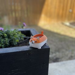 IMG_4452.jpeg Descargar archivo 3MF gratis Jardinera Shiba・Modelo para la impresora 3D