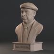 012.jpg Pablo Neruda Bust Sculpture