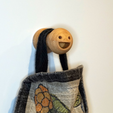 Capture d’écran 2017-12-18 à 12.10.08.png Free STL file Friends on Facehook - Fridge magnets / hooks / hangers・3D printable design to download