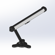 Lamp-6.png Adjustable LED Desk Lamp – 3D Printable Articulated Lamp | STL