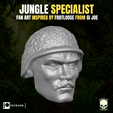 6.png Jungle Specialist head for Action Figures