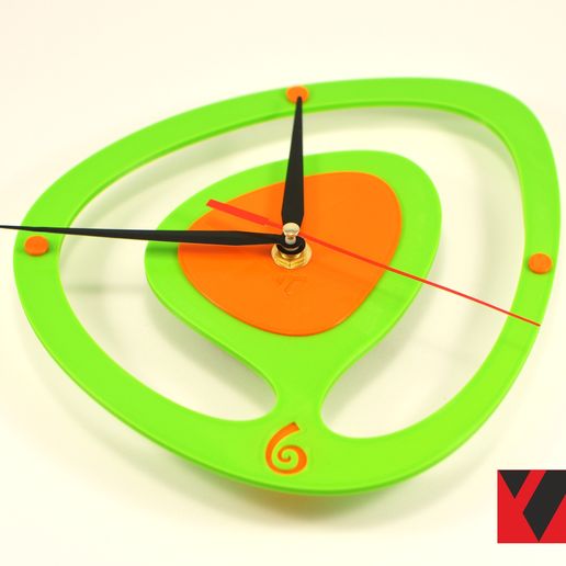 10.jpg Designer wall clock #1