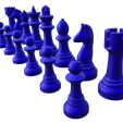 1.png MODERN CHESS SET / MODERNES SCHACHSET / 现代国际象棋