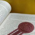 señalador.jpeg Targaryen Bookmark (bookmark) GAME OF THRONES