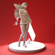 snapshot-001_Viewport_001.png Tifa Lockhart - Final Fantasy VII Remake Original statue 3D print model
