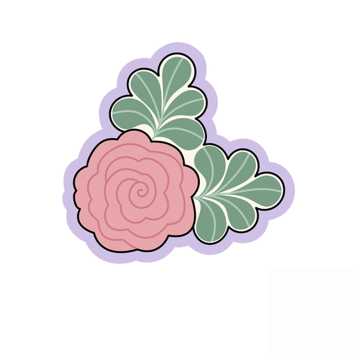 Floral Cookie Cutter STL – 2 Inch Flower 3D Print File