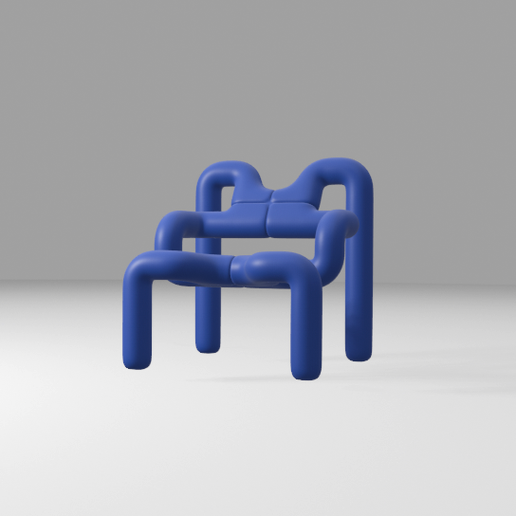 🪑 10 Iconic Chair Designs・ STL File for 3D printing・Cults