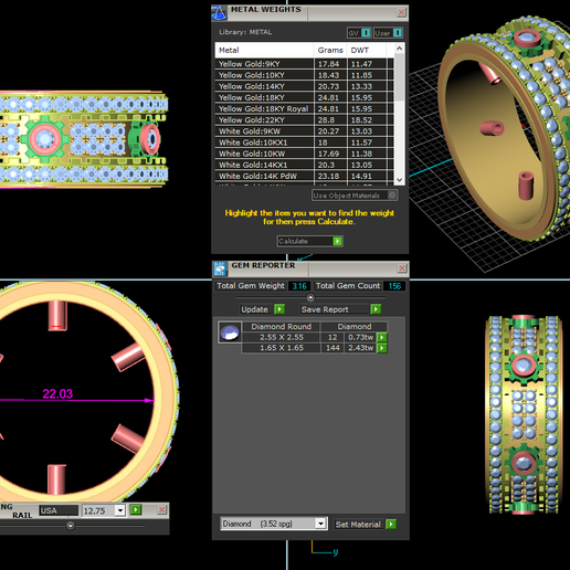 Ring Free Jewelry Design Software For Beginners 3design Ring