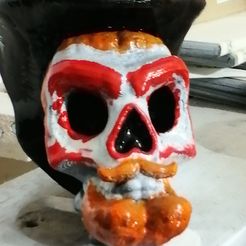 IMG_20221023_212520.jpg STL file skull sugar, dia de muertos・3D printable design to download
