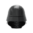 render_scene-back.77.png Rogue - Knights of Ren Helmet, Star Wars mask, 3D print model