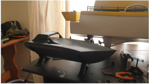 Speedboat Shelled 400mm