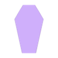 coffin-white-inside.stl Bougie chauffe-plat crâne mexicain cercueil Halloween