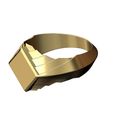 Platforme-stepped-lozeng-signet-size6to10-04.jpg STL-Datei Platforme abgestufte rautenförmige Siegelring US Größen 6to10 3D-Druck Modell・3D-druckbare Vorlage zum herunterladen