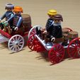 Buggy-04.jpg Western type buggy for Playmobil