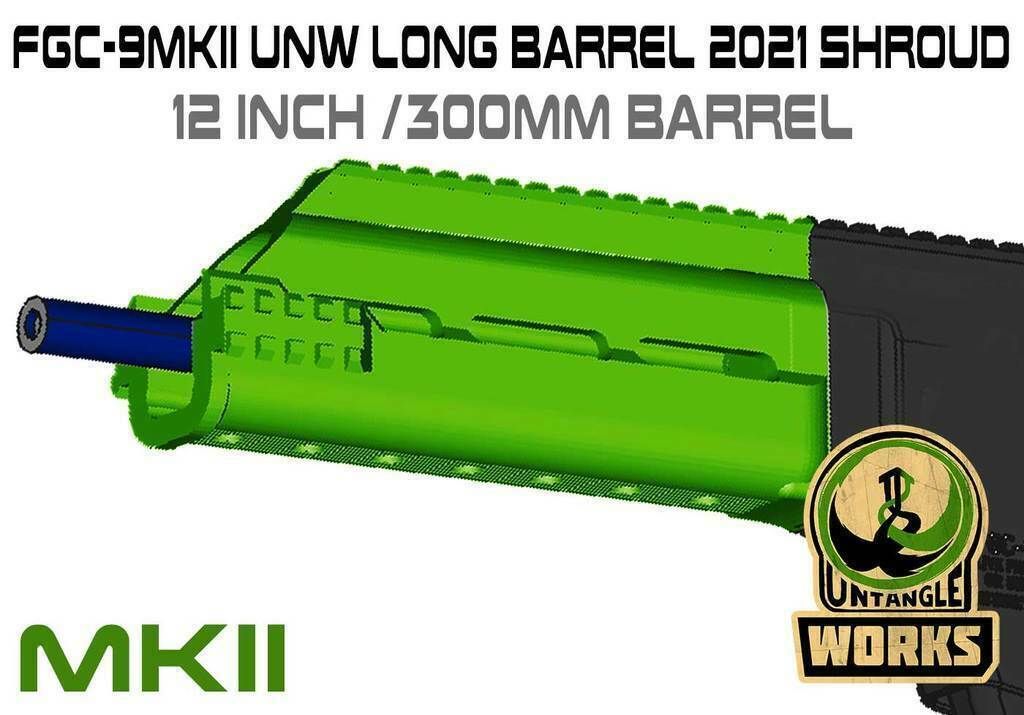 Download free STL file FGC9-MKII UNW 2021 LB SHROUD set • 3D printing ...