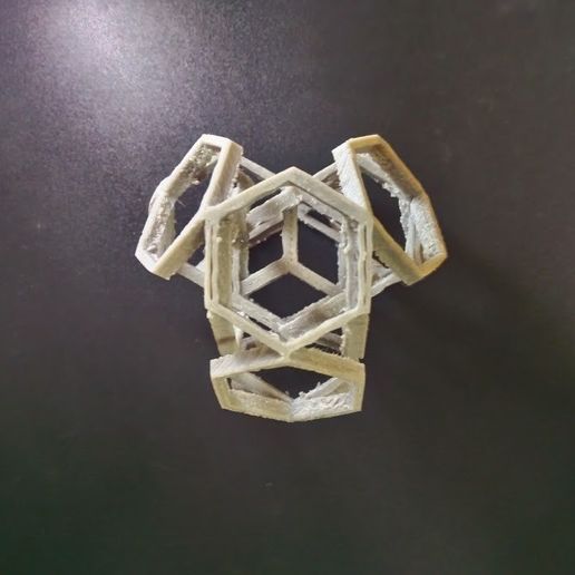 Hexagon art