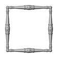 Square-frame-Motif-Lotus-bead-V2-capital-column-01.jpg Square lotus bead frame relief 3D print model