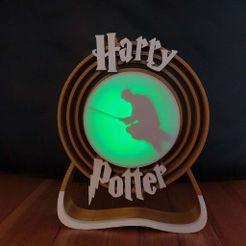 b.jpg Fichier STL gratuit Lampe Harry Potter・Design pour impression 3D à télécharger