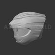 GaoRed6.png Power Ranger GaoRed Red Ranger 3d helmet