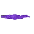 supported Snaking flat.stl 鳄鱼家族 | 巨型鳄鱼包 | 桌面 RPG 游戏鳄鱼兽/生物