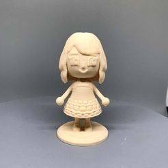 image9.jpg Fichier STL gratuit Une jolie villageoise de Animal Crossing・Modèle à télécharger et à imprimer en 3D, TroySlatton