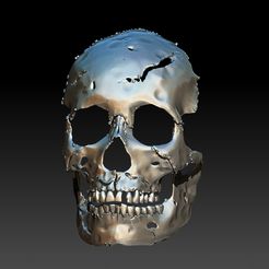 jpm.jpg OBJ file Skull mask robot・3D printable model to download, 1836152