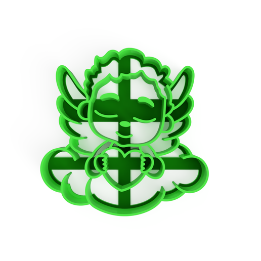 cupid cookie cutter, valentine's day, Valentine's Day, love, Cupid, fondand, biscocho 3D model