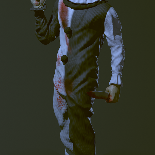 🗿 Terrifier – 3D Printable Sculpture・ STL File for 3D printing・Cults