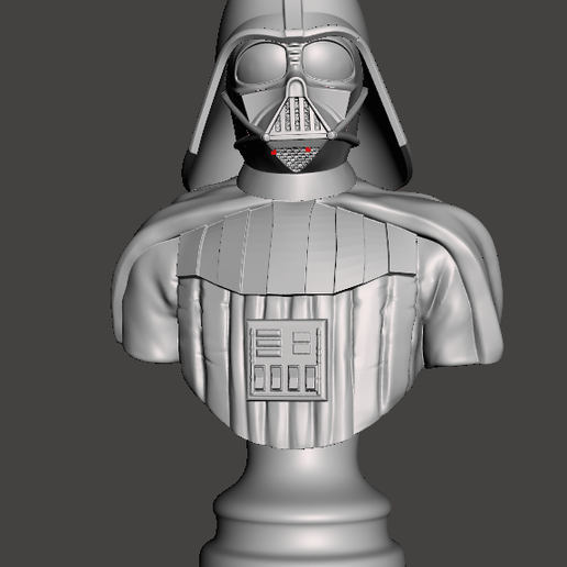 Darth Vader Bust 3D model