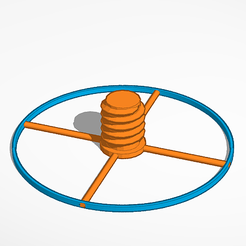 1.png Fichier STL gratuit adaptateur de bobine pour bambu ams sunlu・Objet pour impression 3D à télécharger