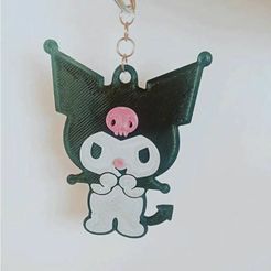 kuromi1.jpg Porte-clés Kuromi