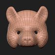 z1.jpg Squid Game Mask - Vip Bear Mask Cosplay 3D Print Model