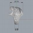Screenshot_6.jpg Tiger Ring Man ring Jewelry 3D print model