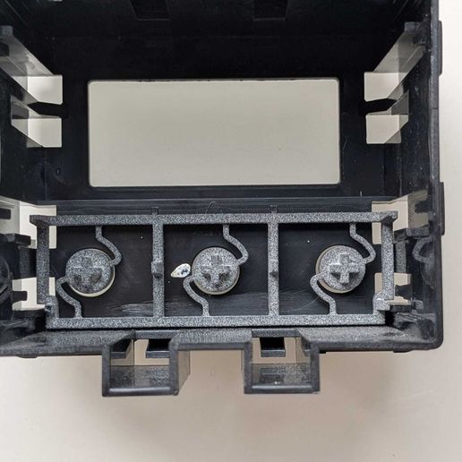 Belling BI609MFSS oven timer button plungers in small frame 3D model