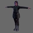 9.jpg Animated Elf woman-Rigged 3d game character Low-poly