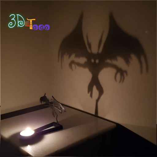 📽️ SHADOW PROJECTOR HORROR - DECORATION FOR HALLOWEEN PACK OF 5 SHADOWS ...