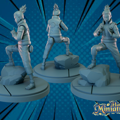 Copia-de-Diseño-sin-título-19.png Fichier STL MARVEL CRISIS PROTOCOL SHIKAMARU PRESUPPORTED INCLUDED・Objet pour impression 3D à télécharger