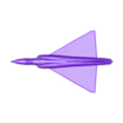 dassault_mirage_iii.stl Dassault Mirage III для микроармии