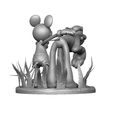 17.jpg Pluto and Mickey Mouse. 3d printable STL.