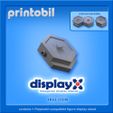 printobil_DisplayX-FreeItem.jpg PLAYMOBIL FIGURE DISPLAY STAND - PLAYMOBIL COMPATIBLE PARTS FOR CUSTOMIZERS