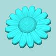 s1-2.jpg Sunflower 01 - Silicone Mold Maker - Template