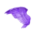 lucifer_wing1.stl Файл STL Люцифер Морнингстар・Дизайн 3D-печати для загрузки3D