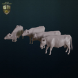 Promo-2.png Cows - 28mm & 15mm - PRESUPPORTED