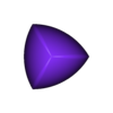SpheroformPoly_whole_200k.stl Single Polyhedron Symmetric Spheroform Tetrahedron
